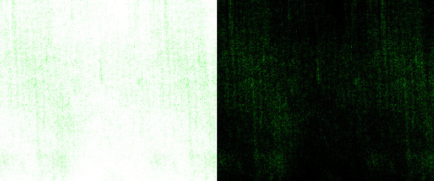 Grunge texture background with vertical lines, split screen design in white and dark green, distressed overlay texture