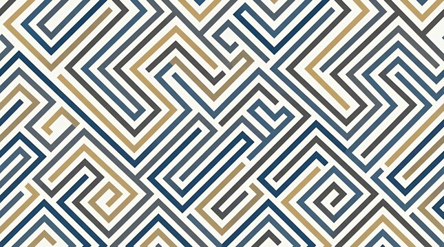 Creative Labyrinth Lines Pattern Featuring Maze Geometry And Contemporary Visual Rhythm For Abstract CommercialBackdrop Design Projects labyrinth maze lines background pattern rhythm geometry
