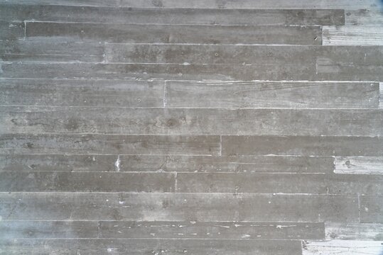 Gray Concrete Wall with Horizontal Formwork Lines