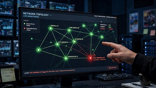 Cybersecurity Expert Identifies Critical Network Threat on Live Monitoring System