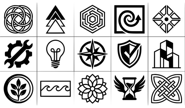 Editable layered vector design elements EPS8 AI CS5 high resolution JPG set