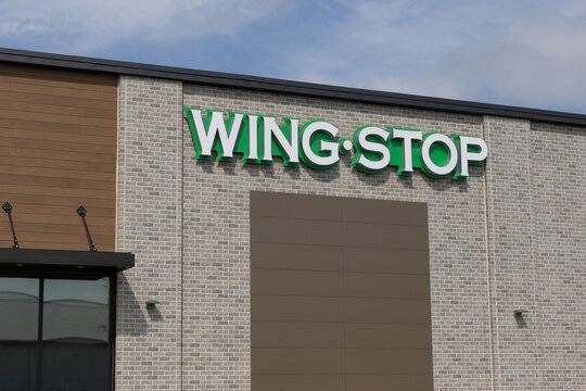 Wingstop buffalo-style chicken wing restaurant. Wingstop offers chicken wings in 13 different flavors.