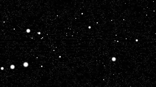 Glowing stars shining brightly scattered across a vast black night sky backdrop a cinematic dark filled with countless of varying sizes