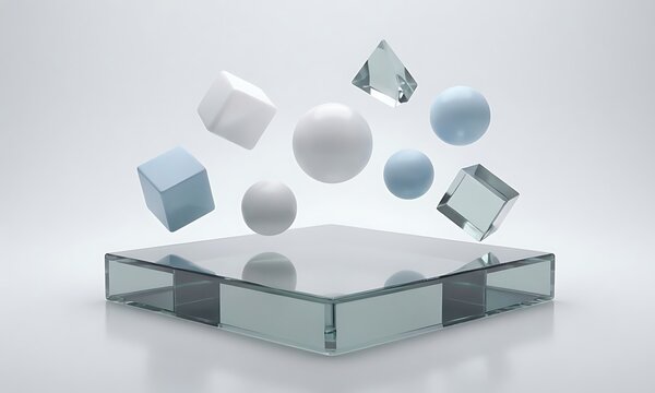 abstract 3d cube