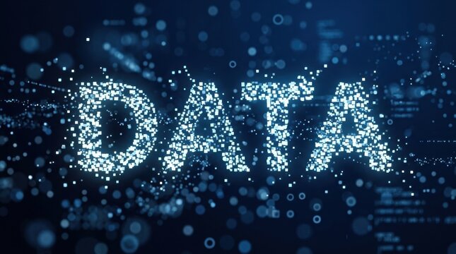 Purple Data Network Background