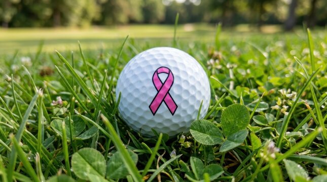 Breast Cancer Awareness Ribbon Stone