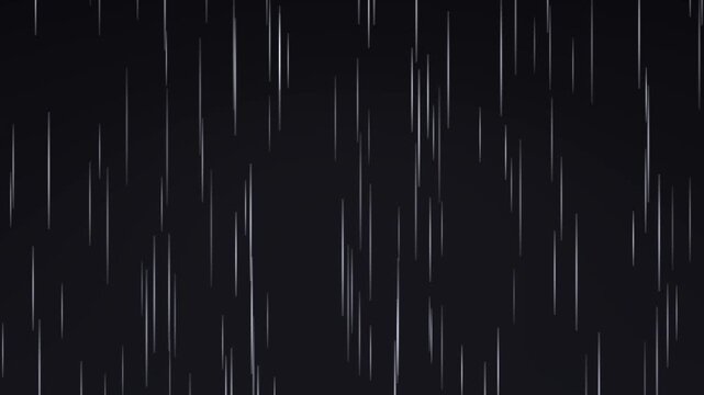 Silver light rain streaks vertical lines shimmer falling light rain silver glow loop background with seamless abstract loop 4k seamless abstract motion animation 4k video footage seamless loop