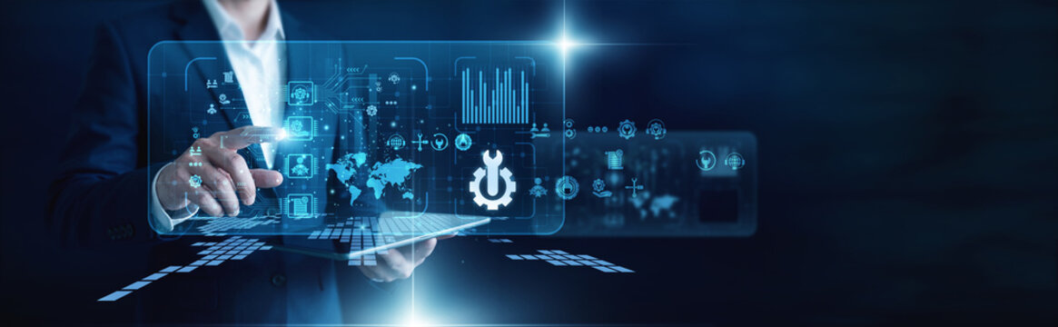 Support specialist tech. Expert hand touch portal Technical Support working on tablet, fixing software bugs and issues. Providing reliable technical support for global clients.