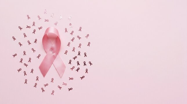 Pink Ribbon Awareness Circle