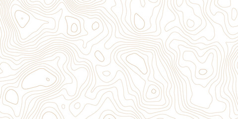 Minimalist topographic map contour lines abstract texture background design with texture pattern elevation lines geographic map line pattern vector © MD