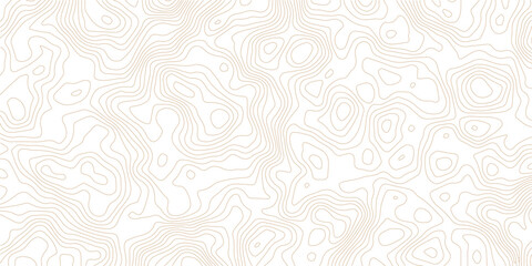Obraz premium Abstract geographic contour lines topographic map pattern background illustration with texture pattern elevation lines line vector background