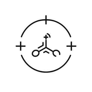 Simple chemical structure of acetone with positive charge indicators in a circular layout