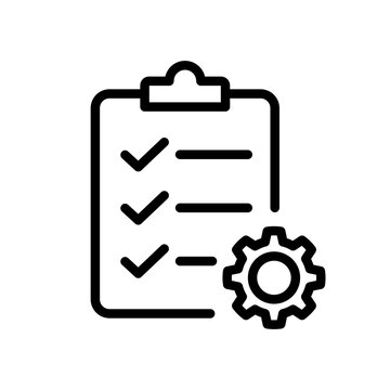 Clipboard Settings Icon