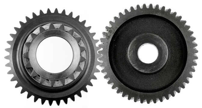 Two cog gears