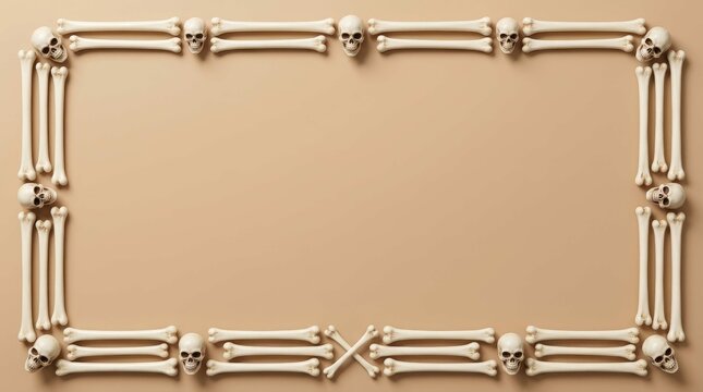 Decorative metal frame with geometric pattern