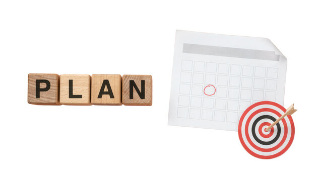 Strategic planning for goal achievement with calendar, target setting, and effective time management