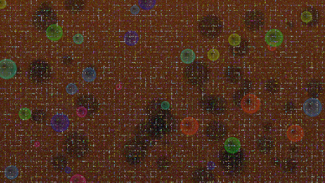 Abstract pixel art background with dark tones
