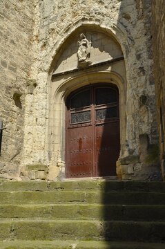 Puerta de El Solar en la Iglesia de San Miguel Arc&aacute;ngel de Vitoria