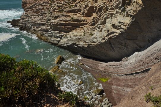 Capa del l&iacute;mite K-Pg L&iacute;mite Cret&aacute;cico-Pale&oacute;geno en el Flysch de Zumaia