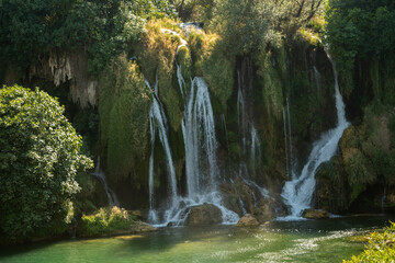 A close-up view of Kravica waterfalls © LauraClementina
