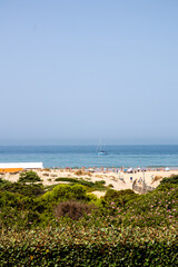 La Barrosa beach in Sancti Petri, Cadiz, Spain, in august 2026 © josevgluis