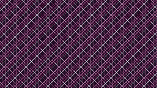 Abstract geometric grid background with glowing orange and white diagonal lines motion