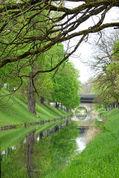 Klagenfurt, Lendkanal im Fr&uuml;hling
