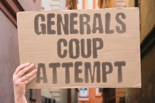 "Generals coup attempt" Senior officers try to oust ruler. COUP. ATTEMPT. GENERALS. OUST. RULER.