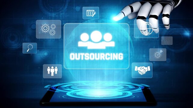 AI helps optimize outsourcing strategy by matching the right global workforce to specific tasks and analyzing productivity across external teams Marrow