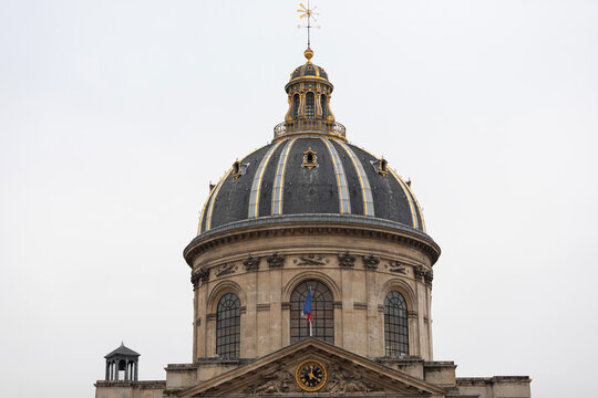 Dome of the Institut de France in Paris