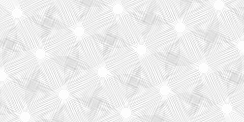 Obraz premium Abstract Geometric Concentric Circle Seamless Pattern Background