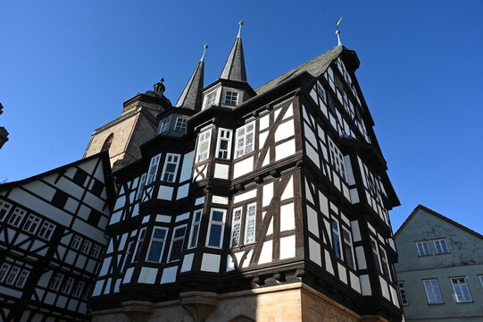 Kirche und Rathaus in Alsfeld
