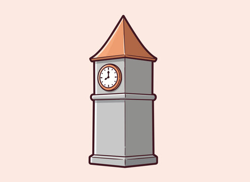 quiet 015 charming classic stone clock tower full vertical p