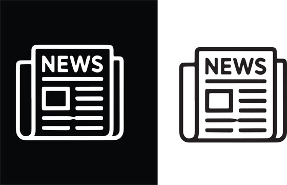 Book and Print Collateral Line Icon Set  Publishing, Brochure, Catalog, Magazine and Editorial Outline Vector Collection