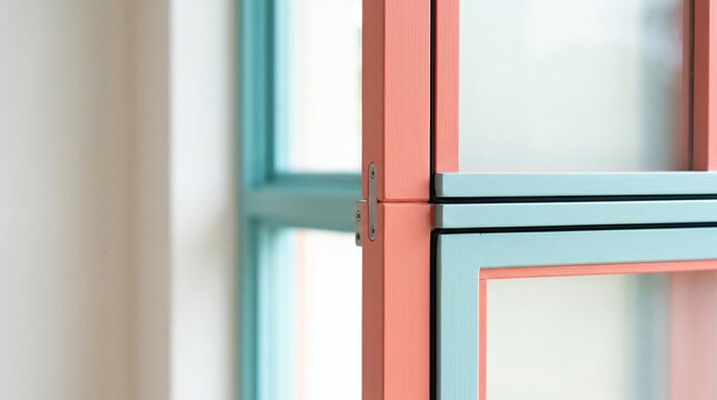 Coral window joinery detail for glazing campaigns