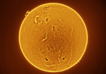 2026 Total Solar Eclipse - Chromosphere in Halpha © Azathoth Pics