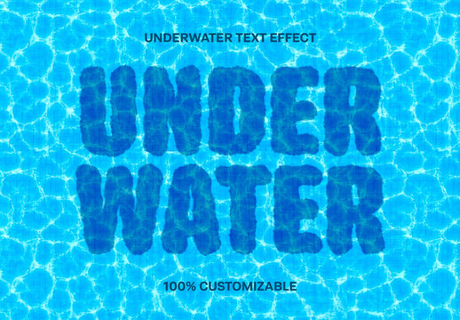 Underwater Text Effect