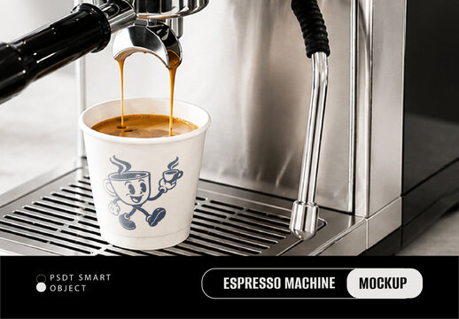 Espresso Machine Mockup