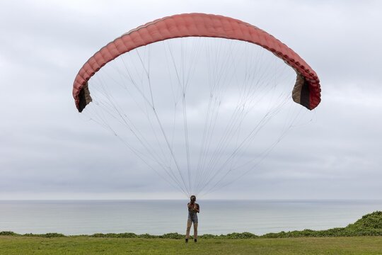 Paraglider, Coast, Lima, Peru