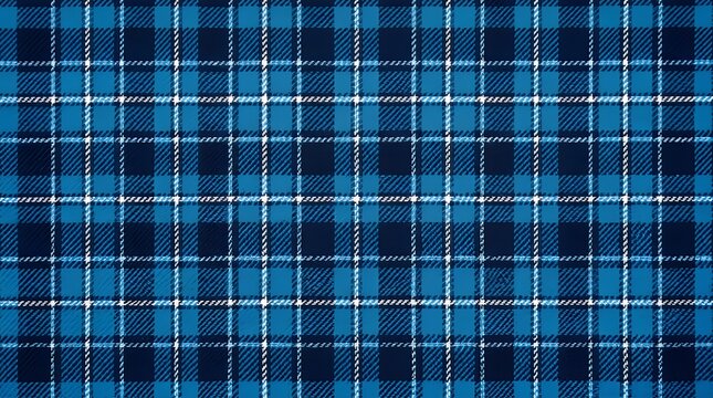Endless Azure Tartan Plaid Fabric Texture Design  Azure textile pattern plaid tartan seamless backdrop blue checker grid woven design fabric texture repeat tile motif geometric
