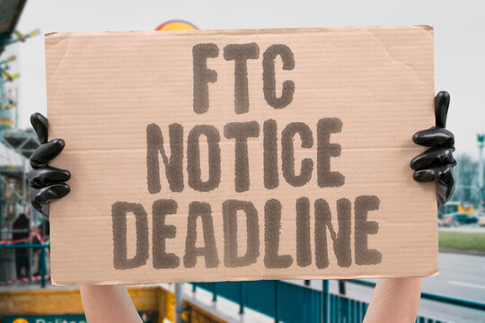 "FTC notice deadline" Platform must remove NCII within two days. DEADLINE. NOTICE. FTC. REMOVAL. 48.