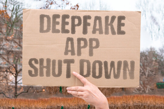 "Deepfake app shut down" Service generating fake nudes is terminated. DEEPFAKE. APP. SHUTDOWN. ILLEGAL. SOFTWARE.