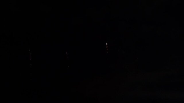 打ち上げ花火・花火大会イメージ（音声あり）