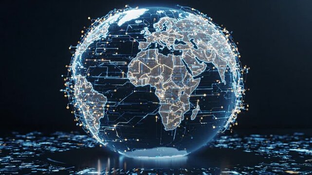 Global Trade Currency Network Co  202608260251 - Generative AI 4K Stock Footage