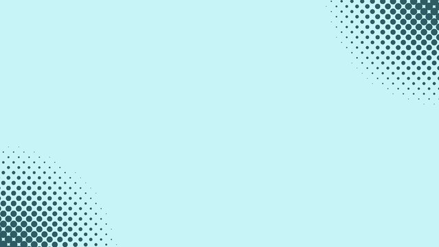 Soft Light Blue Background with Dark Teal Corner Halftone Dot Pattern for Corporate Presentation Banner, Business Web Header, and Tech Backdrop