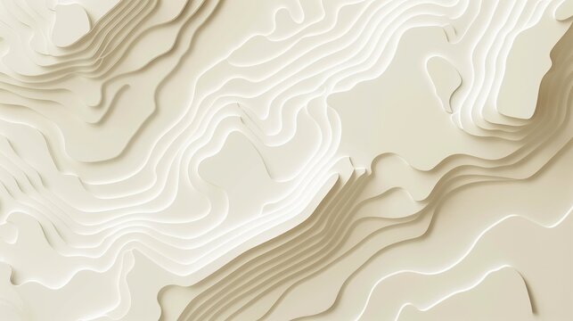 Topographic map background with soft shadows and clean layout.