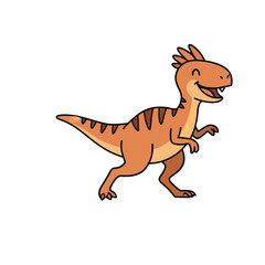 Fototapeta premium Cartoon Dinosaur