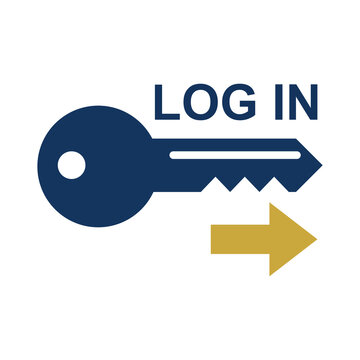Key Log In Security Access Vector Icon
