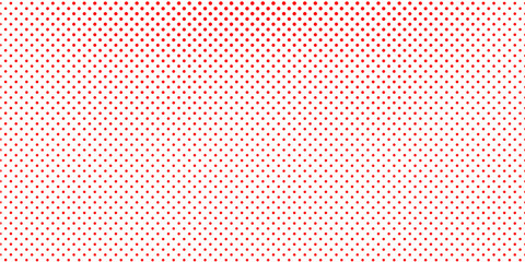 Obraz premium Red polka dot seamless pattern on White background. Polka dot background. Dotted cute pattern. artistic doodle sketch tiny dots seamless surface design.Eps 10