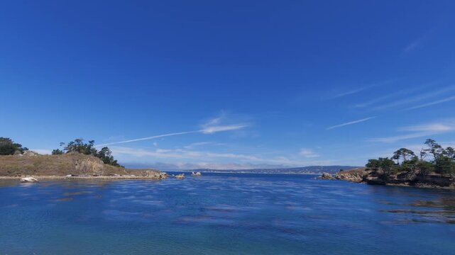View of Point Lobos, California,